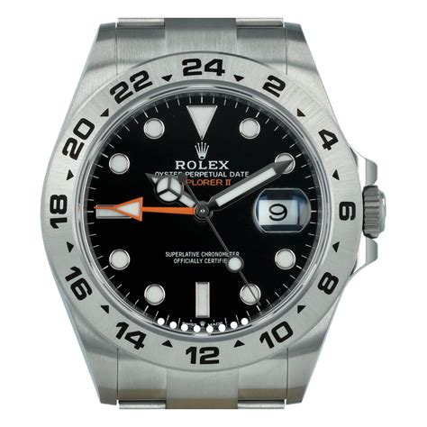 buy used rolex explorer 2 all black|rolex explorer 2 release date.